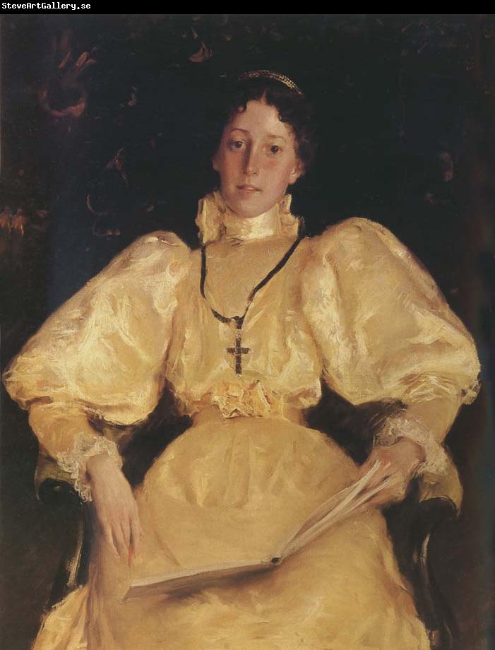 William Merritt Chase Golden noblewoman